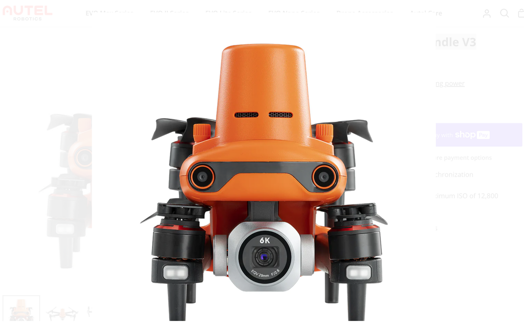 Autel EVO II Pro 6K RTK Rugged Bundle V3