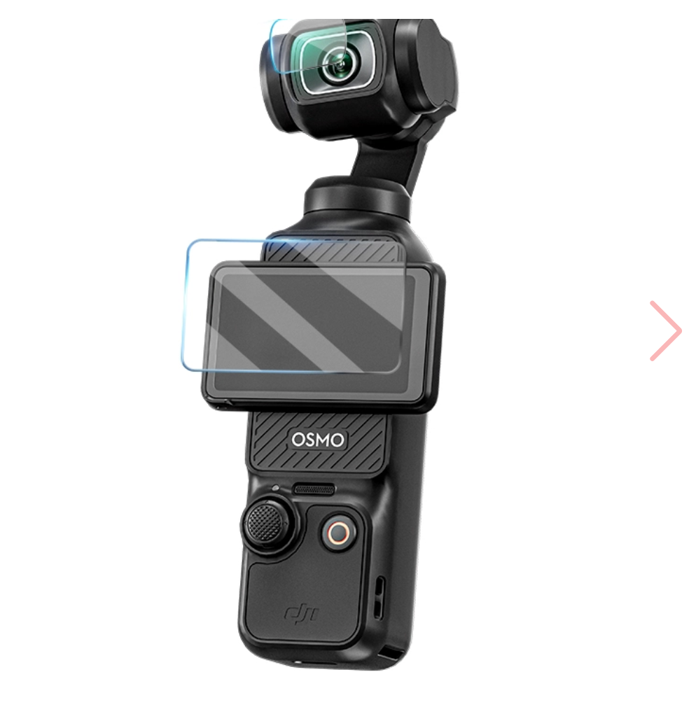 Camera lens Tempered Film Glass for DJI Osmo pocket 3/4