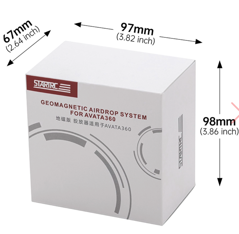 DJI Avata 360 Magnetic Dropper β Precision Payload Release System