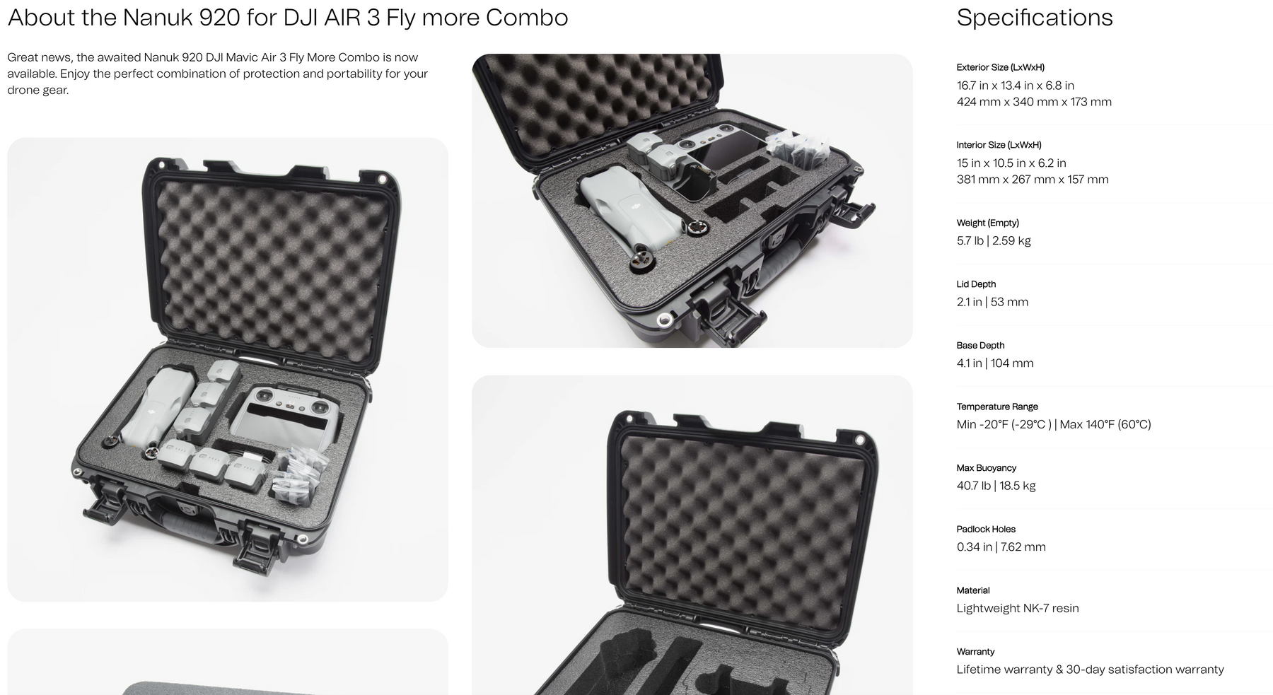 DJI Air 3S Fly More Value Combo (DJI RC 2)