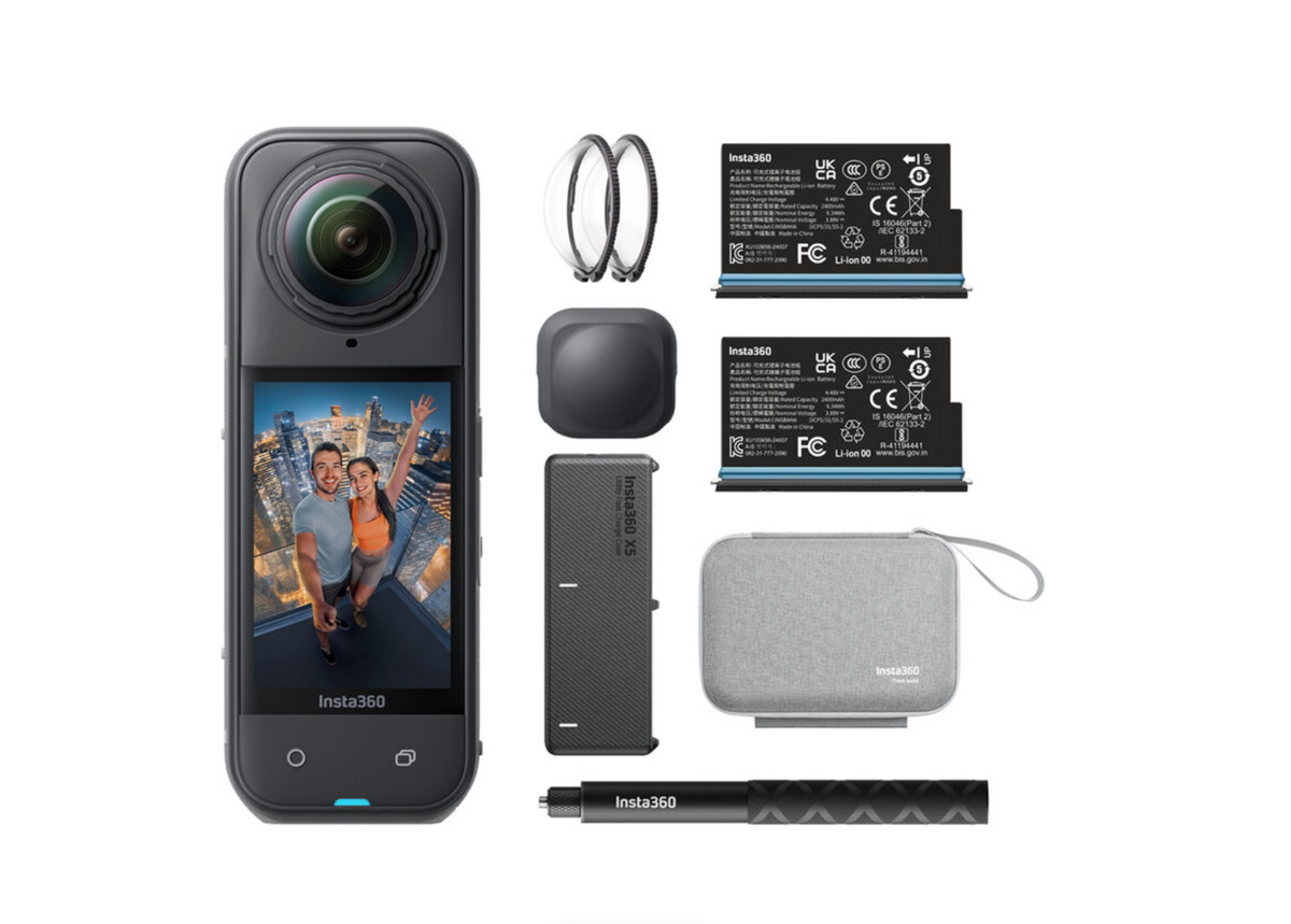 Insta360 X5 360 Action Camera Essentials Bundle