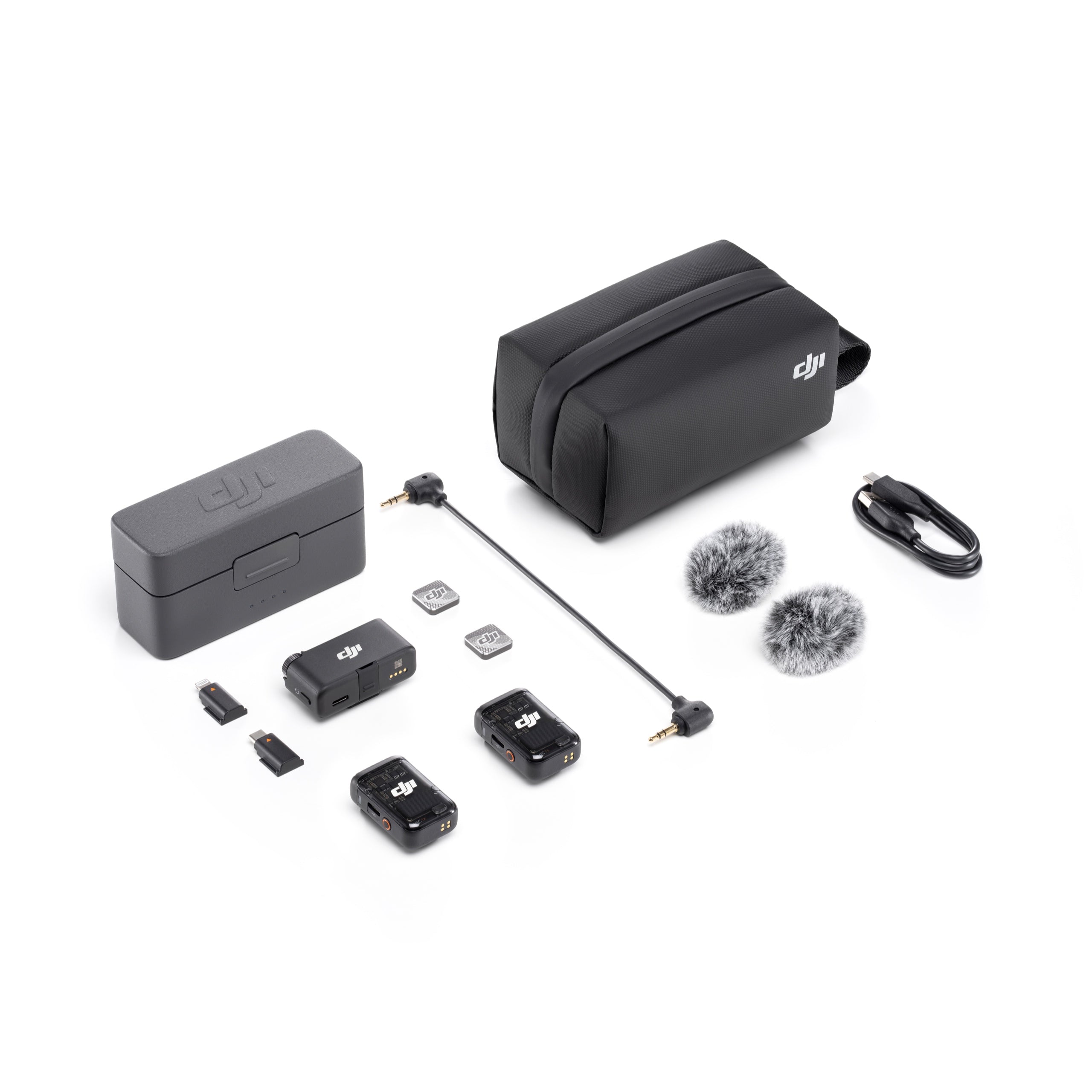 DJI Mic2(トランスミッター×2,ケース) DJI Mic 2 (2 TX + 1 RX + Charging Case) New Arrival