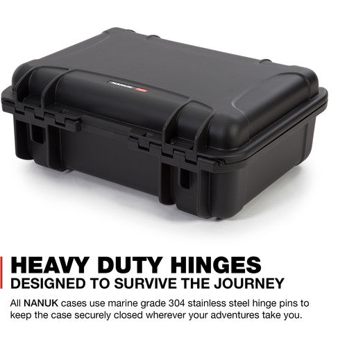 Nanuk 925 Waterproof Hard Case for DJI Mavic 2 Pro/Zoom + Smart Controller (Black) - dronepointcanada