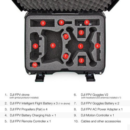 NANUK 925 DJ FPV COMBO