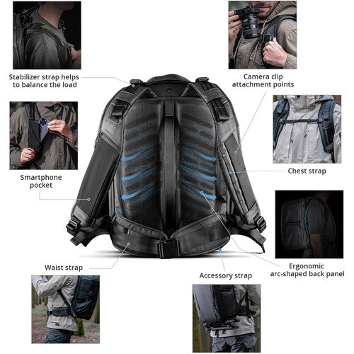 PGYTECH OneMo 2 Backpack 25L (Space Black)