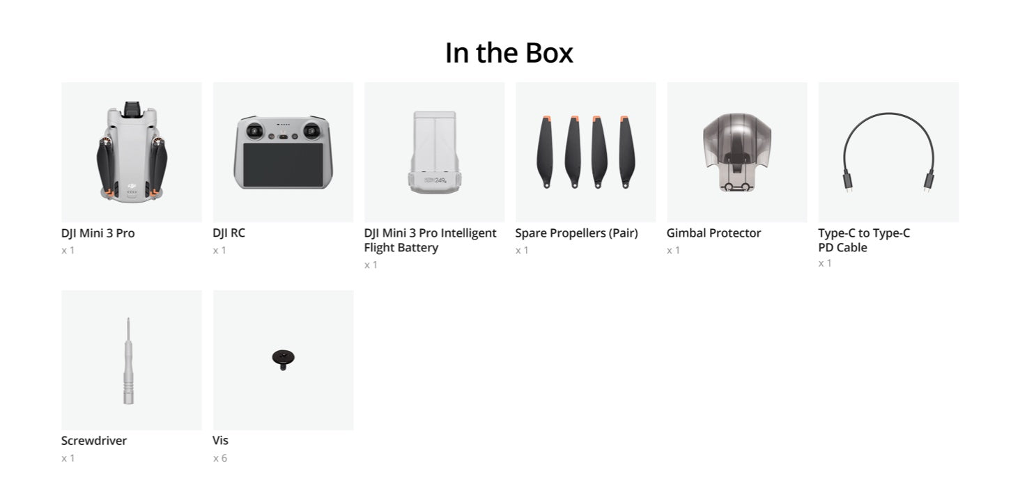 DJI Mini 3 Pro with RC Controller - OPEN BOX