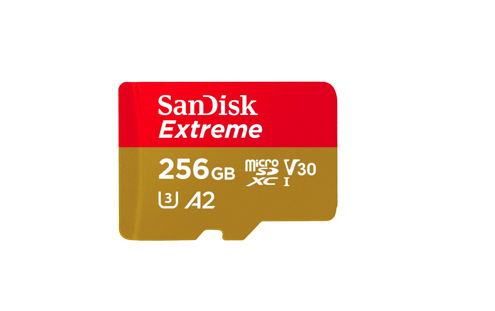 SandDisk  256GB microSD UHS-I Card with Adapter - 160MB/s U3 A2 - dronepointcanada