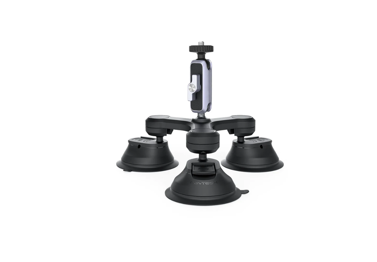 PGYTECH Three-Arm Suction Mount
