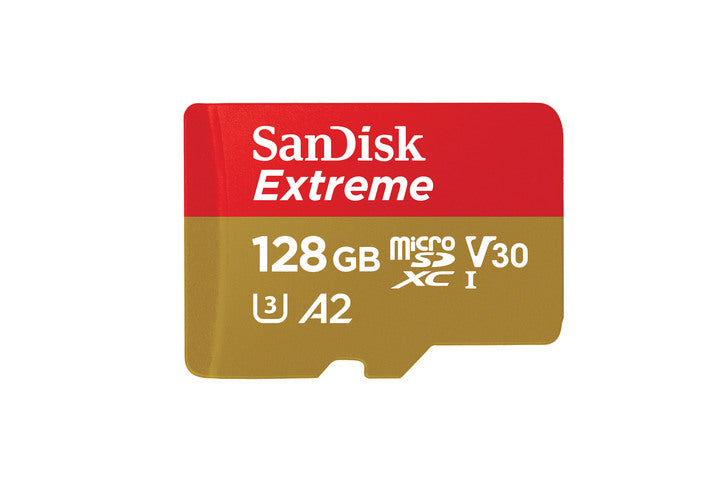 SanDisk Extreme microSD Card 128GB - dronepointcanada