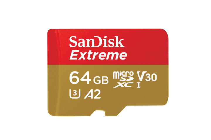 SanDisk Extreme microSD Card 64GB - dronepointcanada