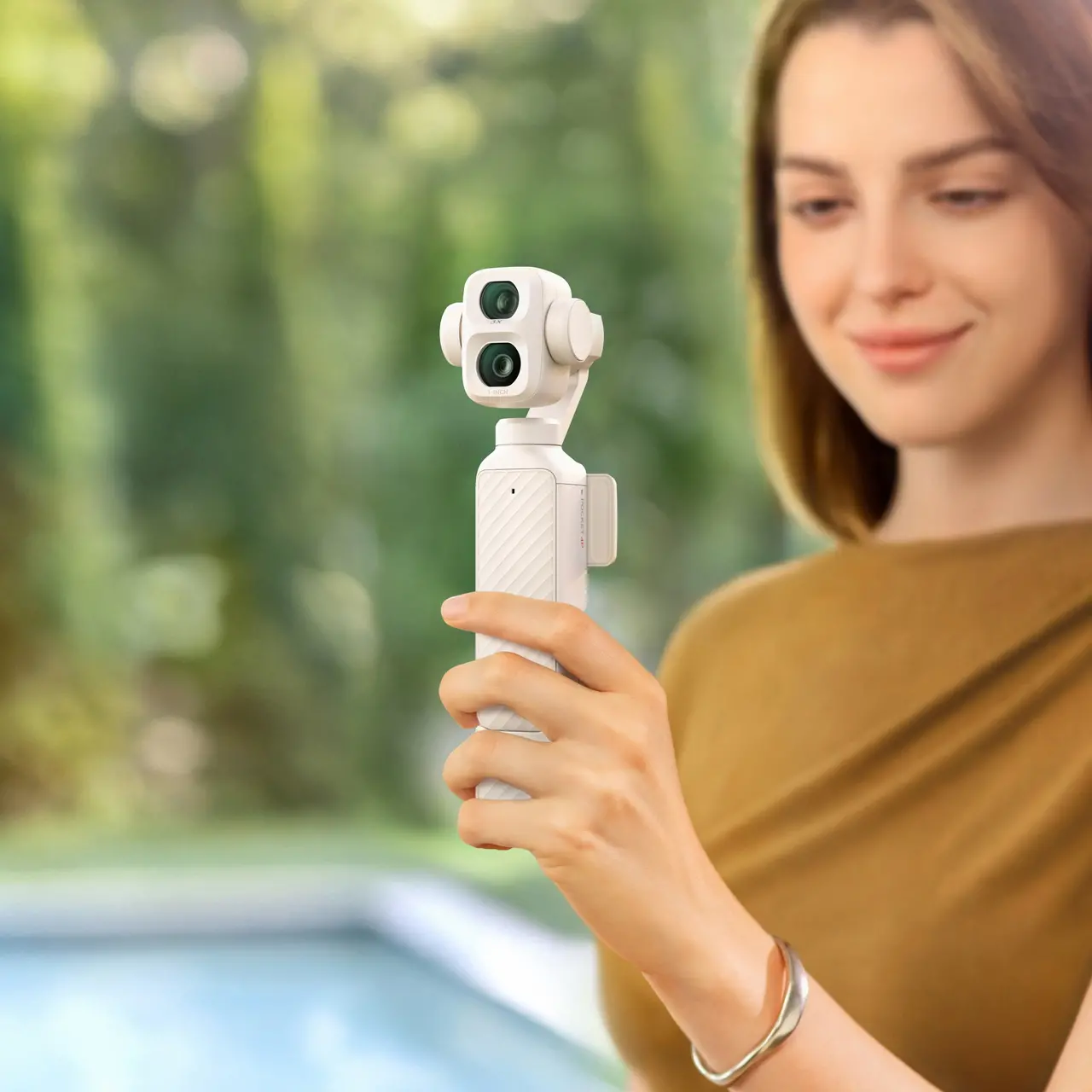Osmo Pocket 4P Vlog Combo (Pearl White)