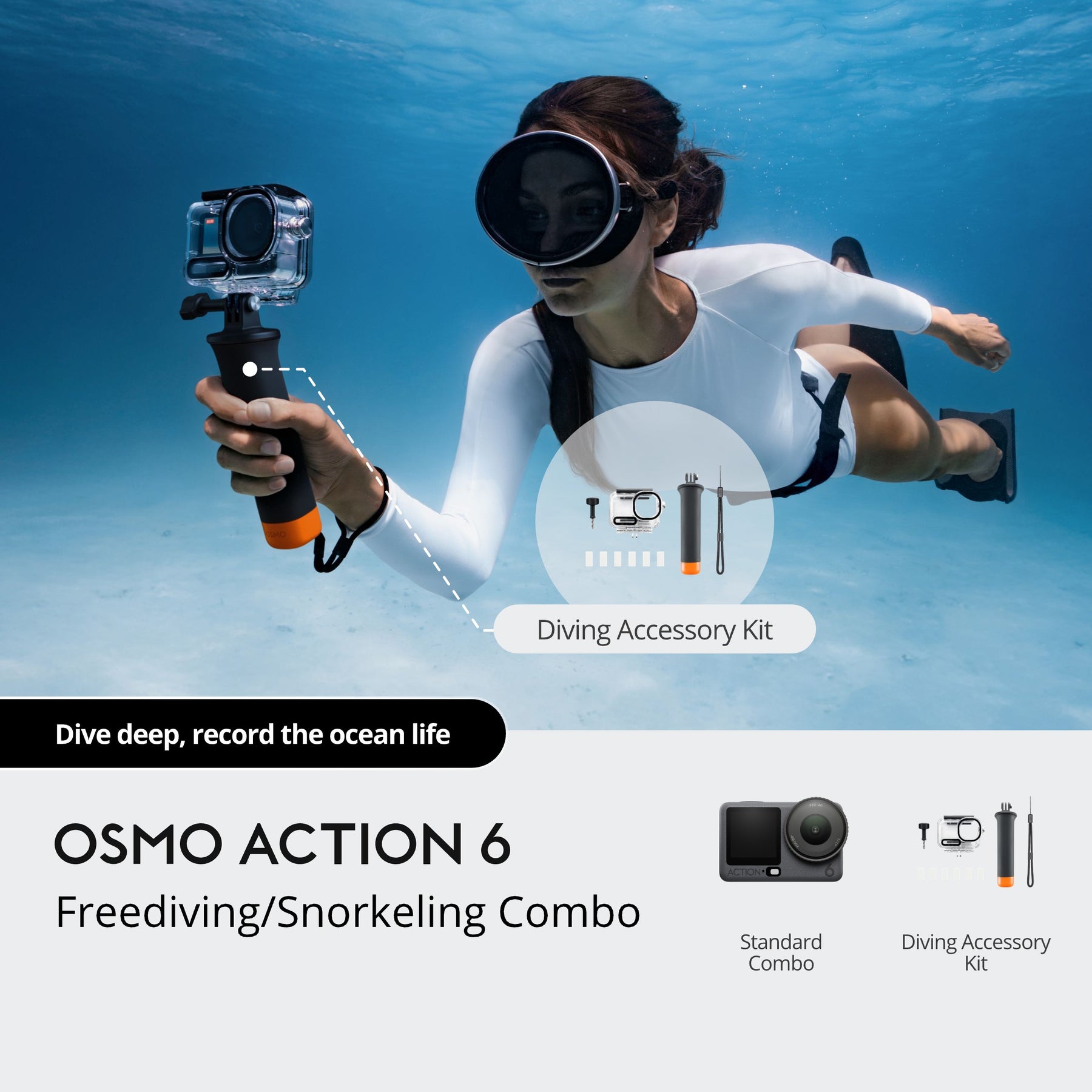 DJI Osmo Action 6 Snorkelling Combo