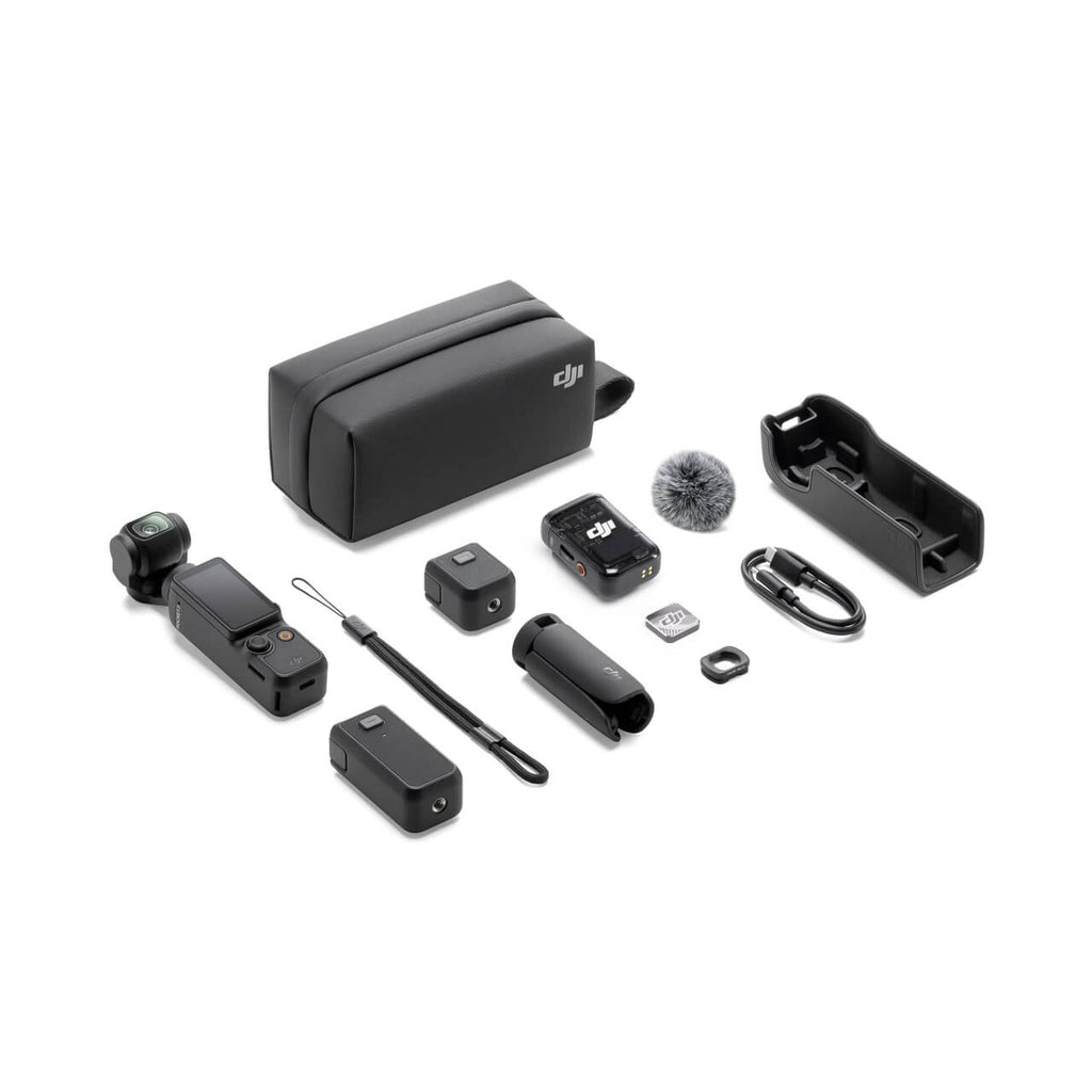 【美品】DJI Osmo Pocket 3 Creator Combo Buy Osmo Pocket 3 - 1″ CMOS Pocket Vlogging Camera