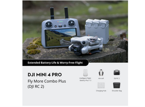 DJI Mini 4 Pro Fly More Combo Plus (DJI RC 2) - OPEN BOX