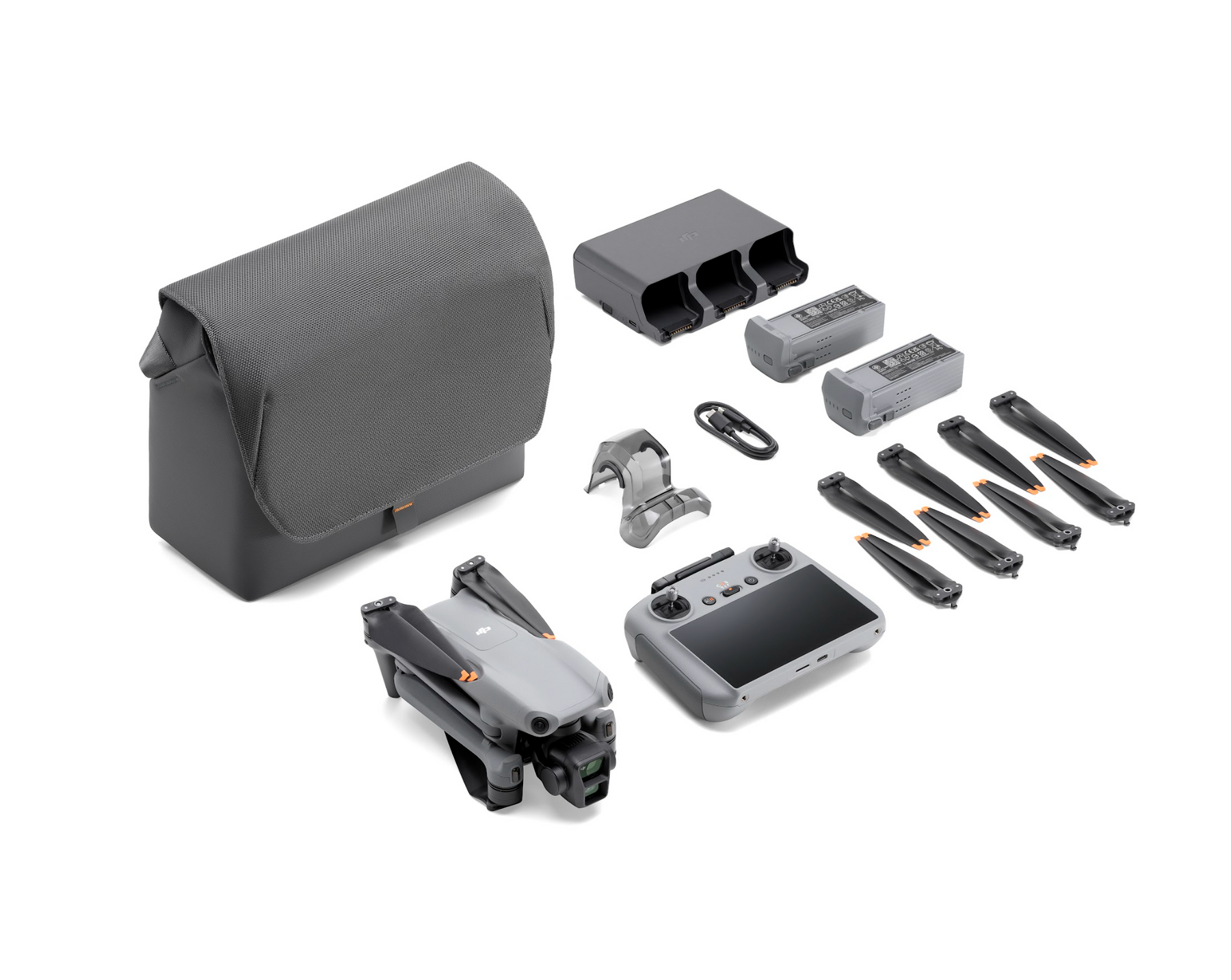 DJI Air 3 Fly More Combo (DJI RC 2) - Open Box DJI Air 3 Fly More Combo (DJI RC 2) - Open Box