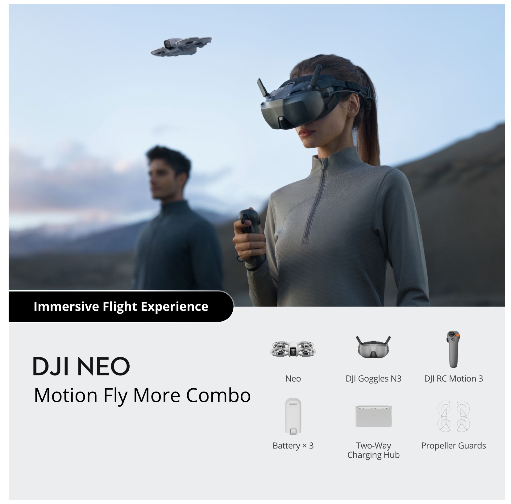 DJI Neo Motion Fly More Combo (New)