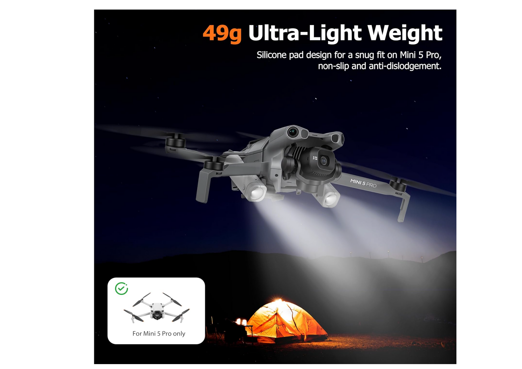 Search light for DJI Mini 5 Pro