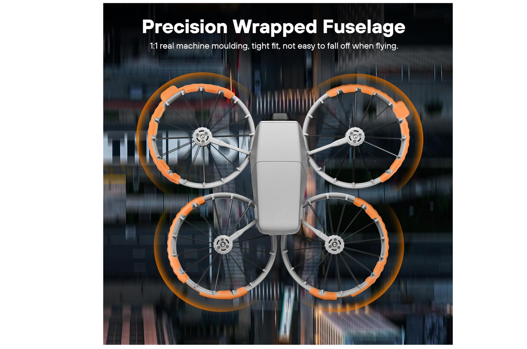 Propeller Guard Set for DJI Flip (Fluorescent Orange）