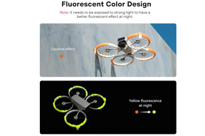 Propeller Guard Set for DJI Flip (Fluorescent Orange）