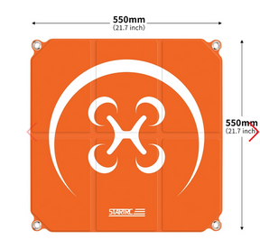 55cm Landing Pad for DJI or Autel Drones（Orange & Gray)