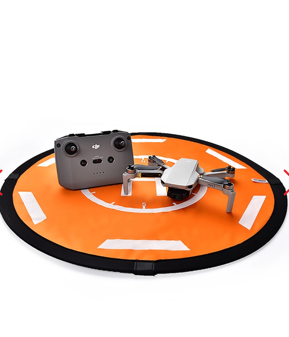 DM56cm Landing Pad with Reflective Strips (Orange and Black)