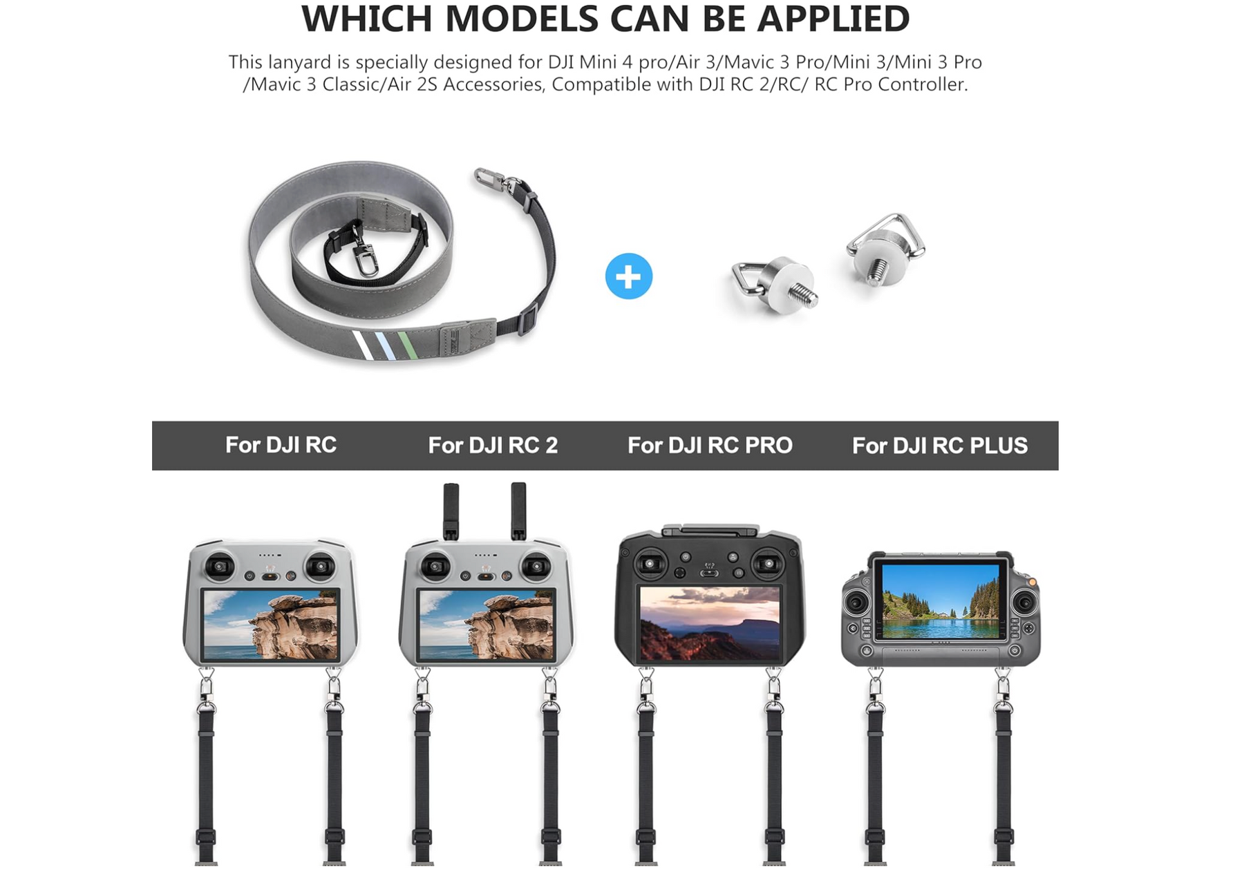 New Lanyard for DJI RC/DJI RC 2/DJI RC Pro