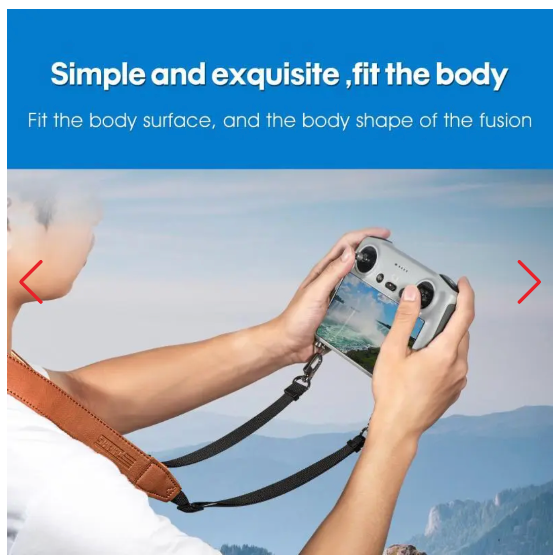 Adjustable Soft Remote Strap for DJI RC/DJI RC Pro/ DJI RC 2