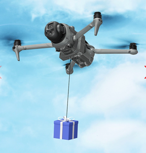 Drone Payload Device AirDrop System for DJI Mavic 4 Pro