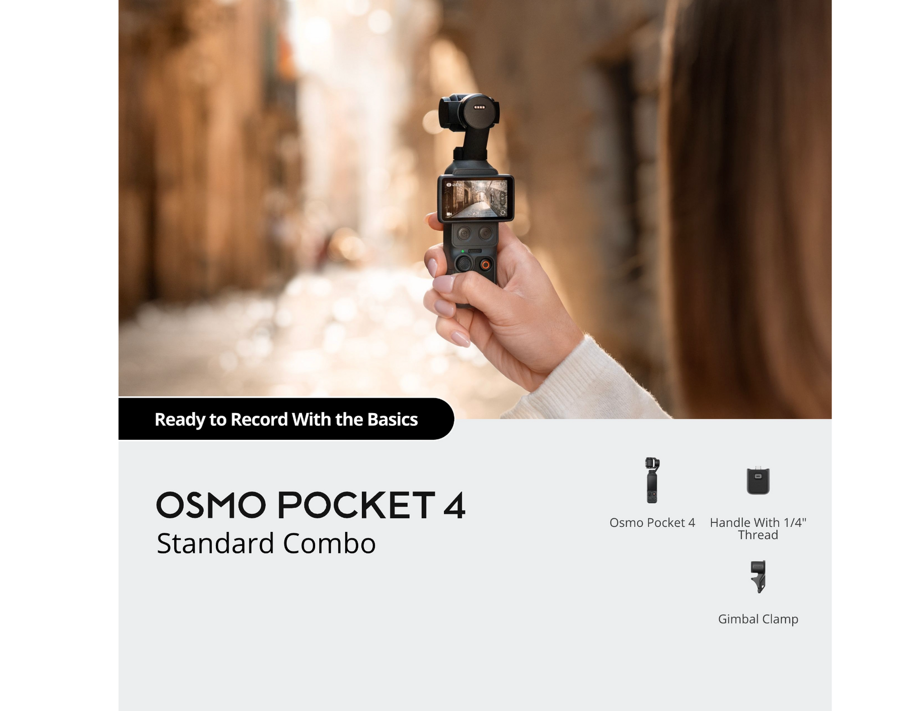 Osmo Pocket 4 Standard Combo