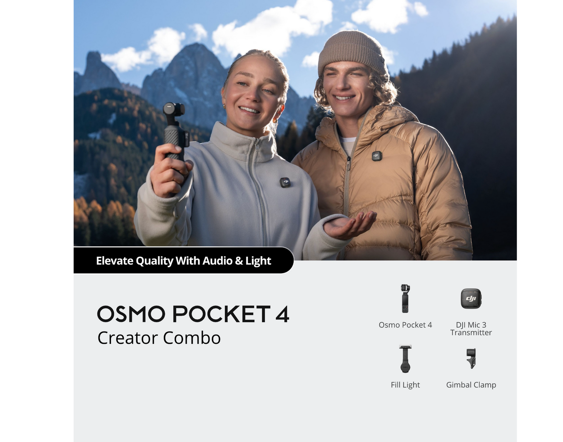 Osmo Pocket 4 Creator Combo - In Stock