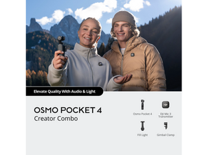 Osmo Pocket 4 Creator Combo - In Stock