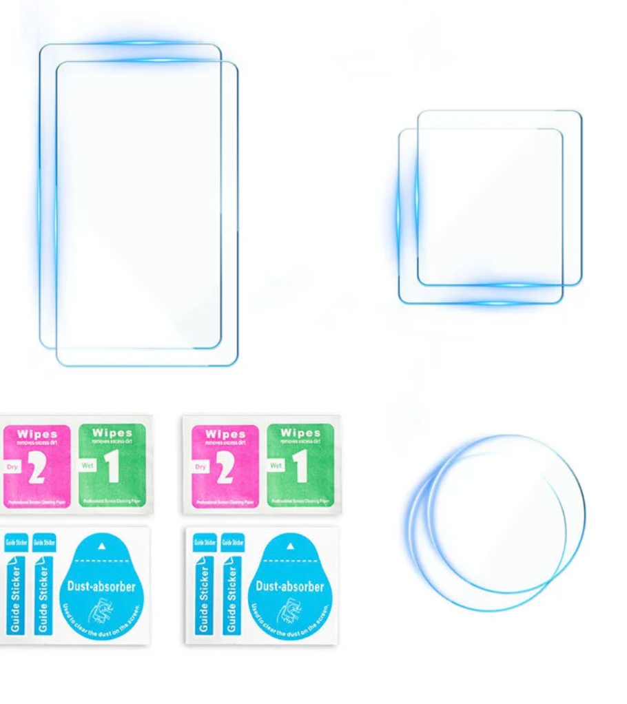 HD Temered Film for DJI Action 5 Pro （2 Sets/ Pack）