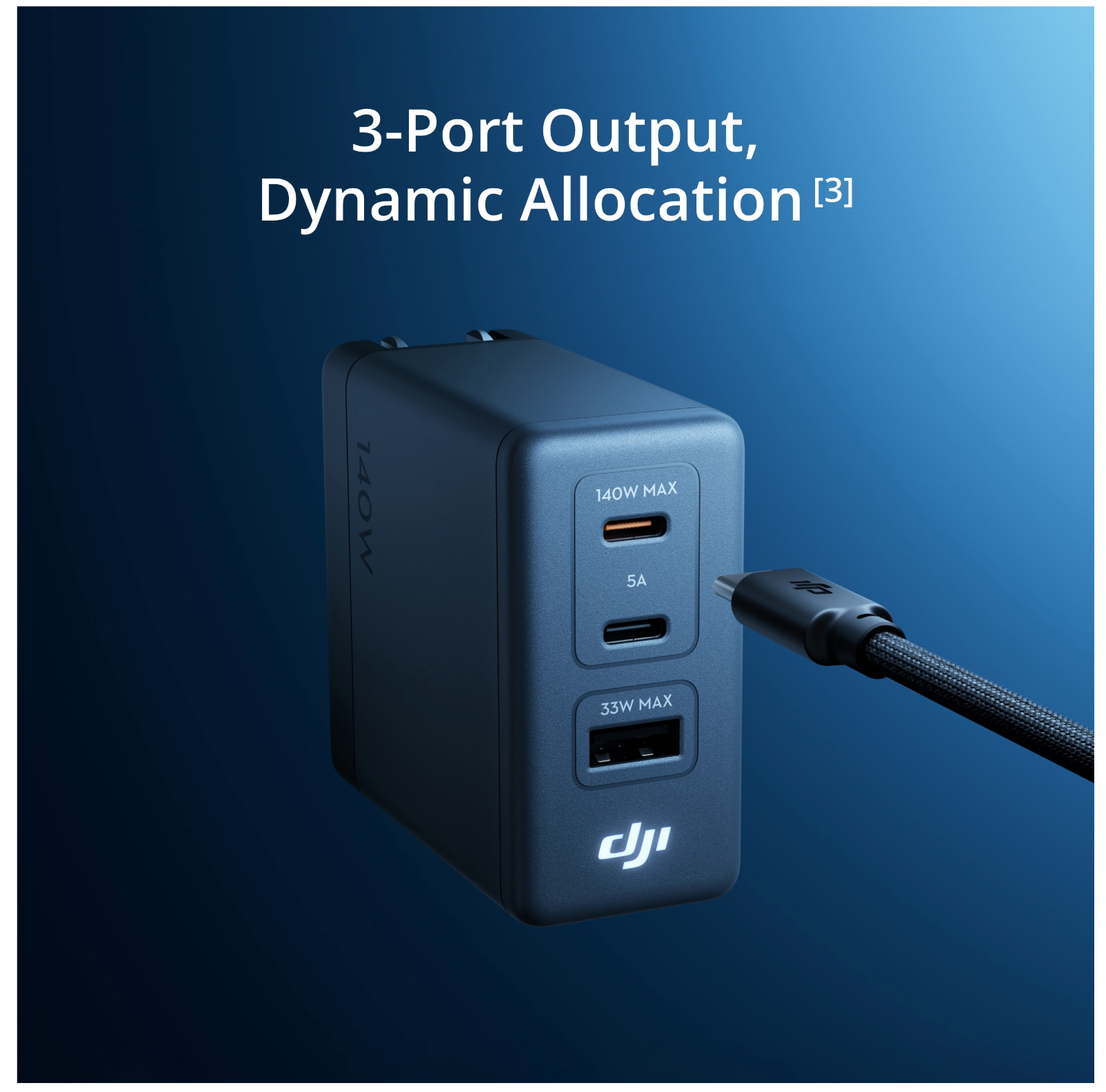 DJI Power 140W GaN Charging Combo