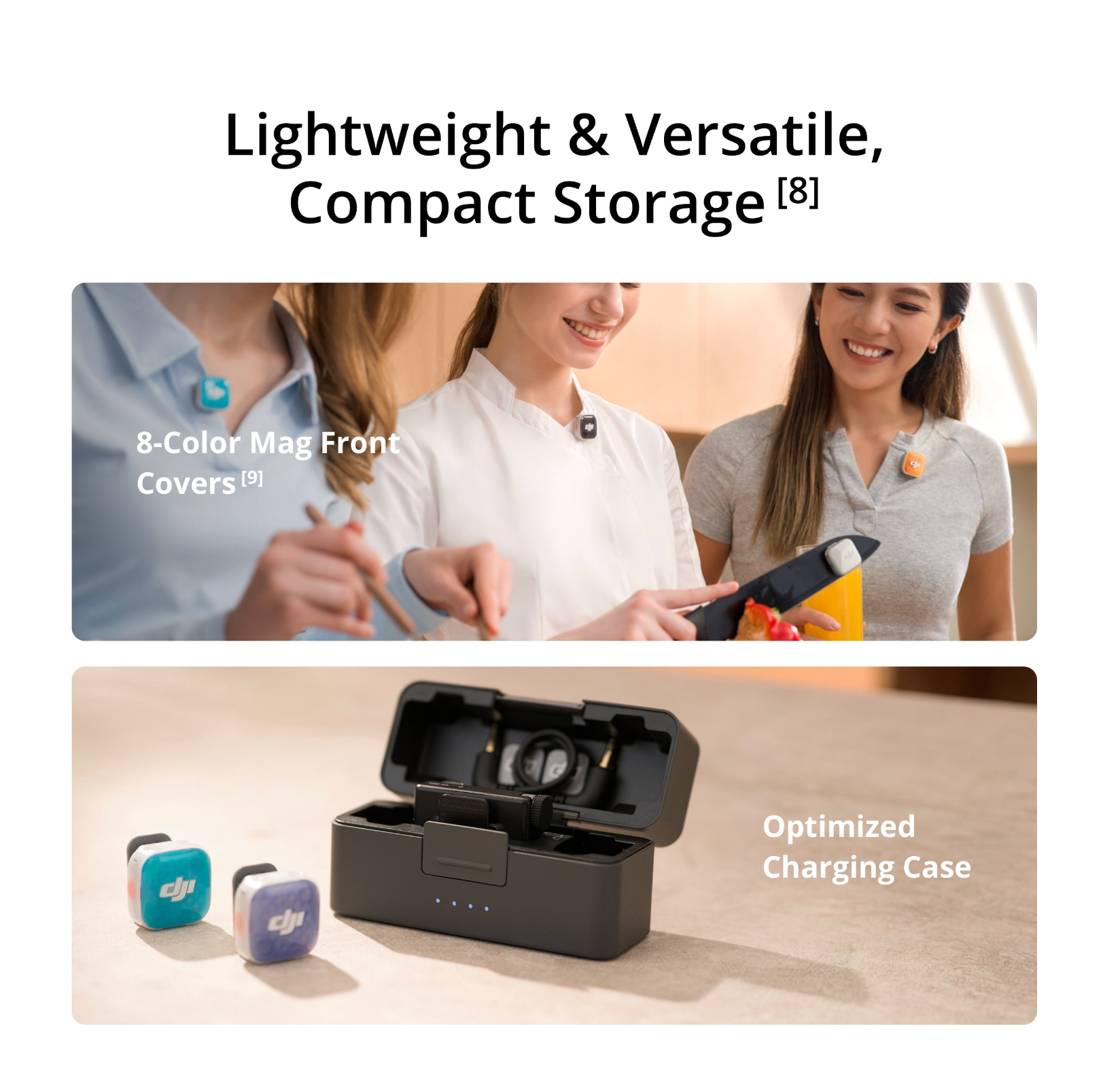 DJI Mic Mini 2S (2 TX + 1 RX + Charging Case)