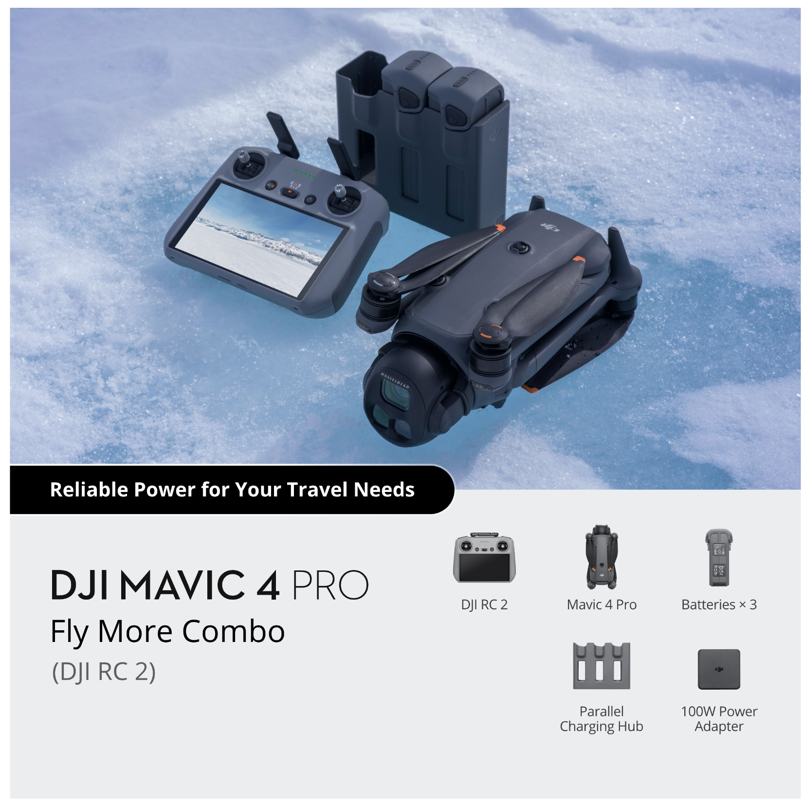 DJI Mavic 4 Pro Fly More Combo(DJI RC 2) - In Stock