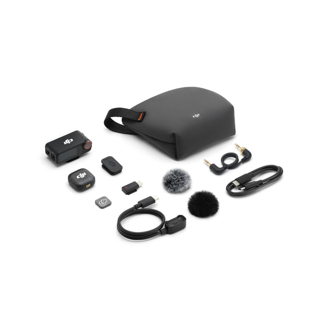 MIC DJI 美品 セット for Microphone Wireless Case), Charging + RX 1 + TX (2 3 Mic DJI 配信機器・PA機器・レコーディング機器