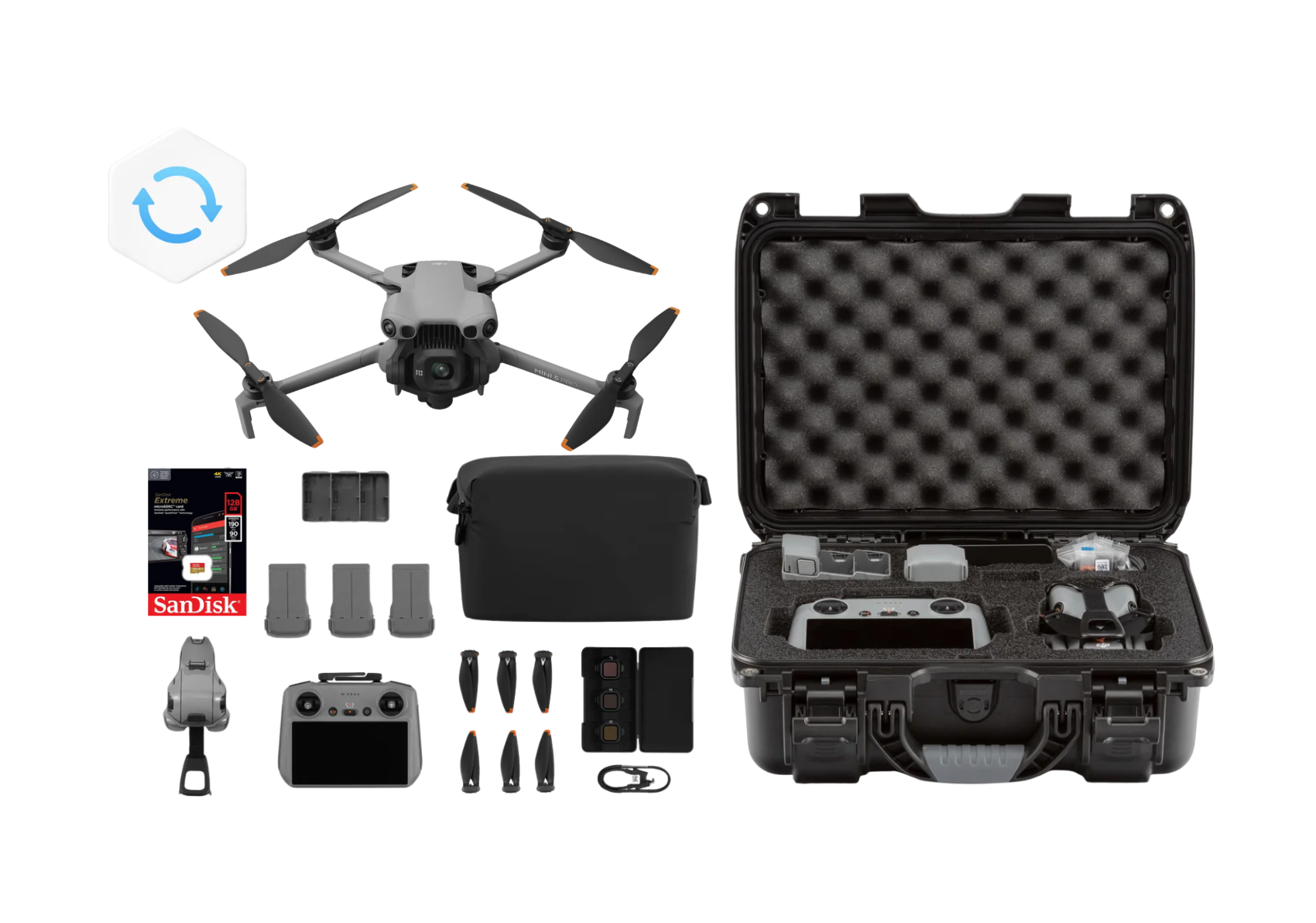 DJI Mini 5 Pro Fly More Plus Value Combo (RC2). - In Stock