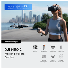 DJI Neo 2 Motion Fly More Combo - IN STOCK