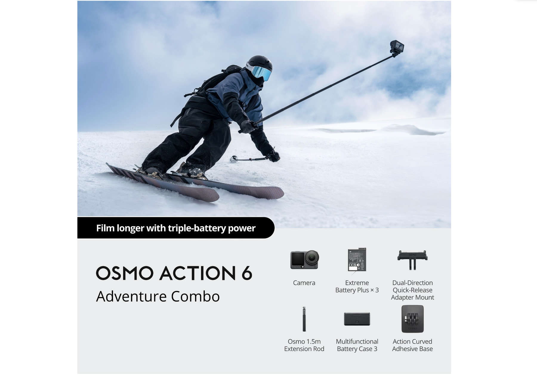 Osmo Action 6 Adventure Combo - IN STOCK