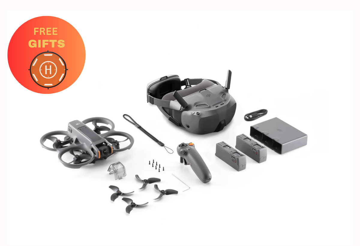 DJI Avata 2 Fly Smart Combo (Three Batteries)