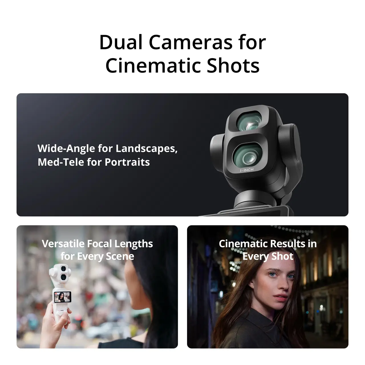 Osmo Pocket 4P Vlog Combo (Pearl White)